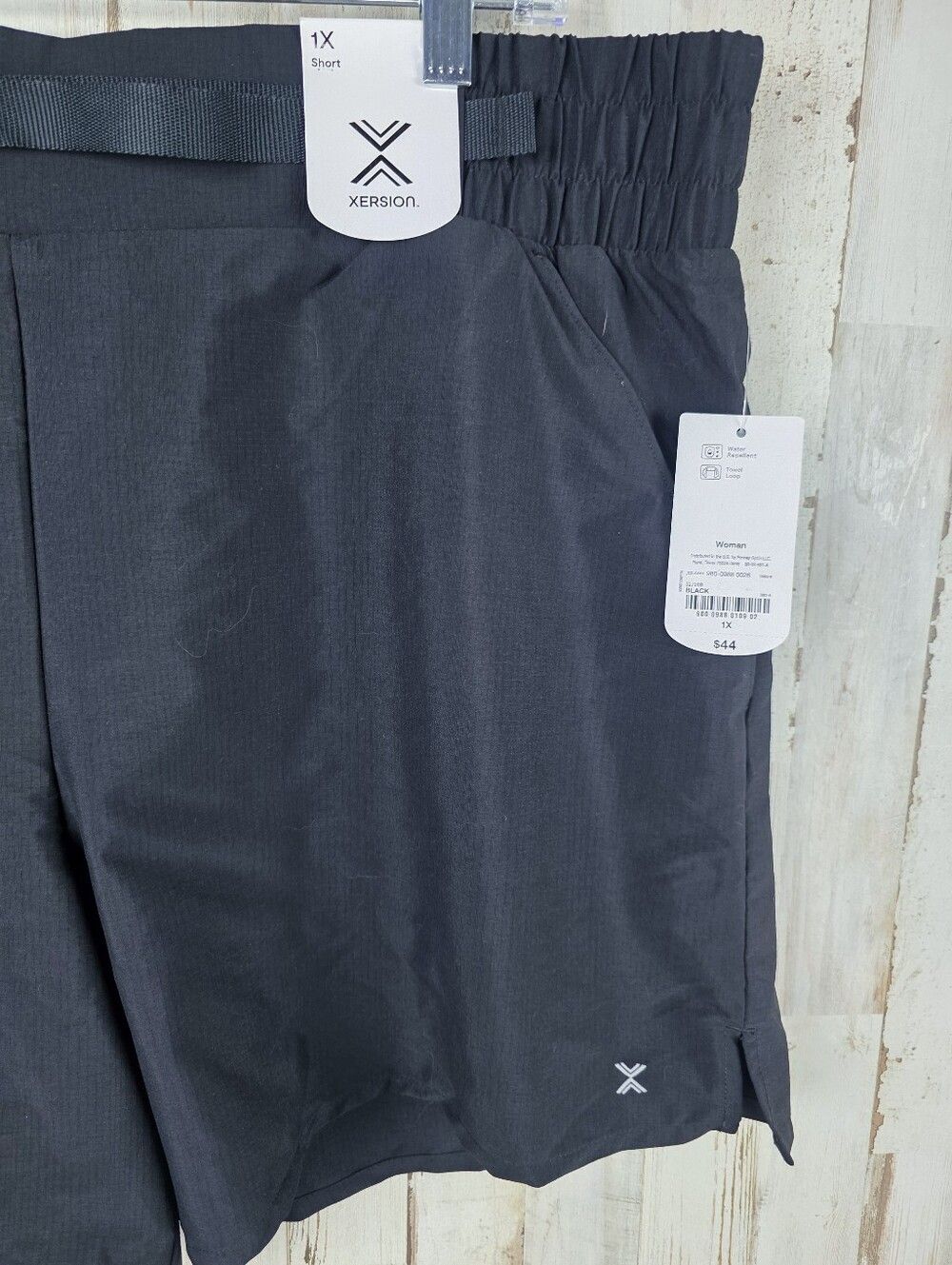 Xersion Black Athletic Shorts Size 1x - Picture 9 of 9